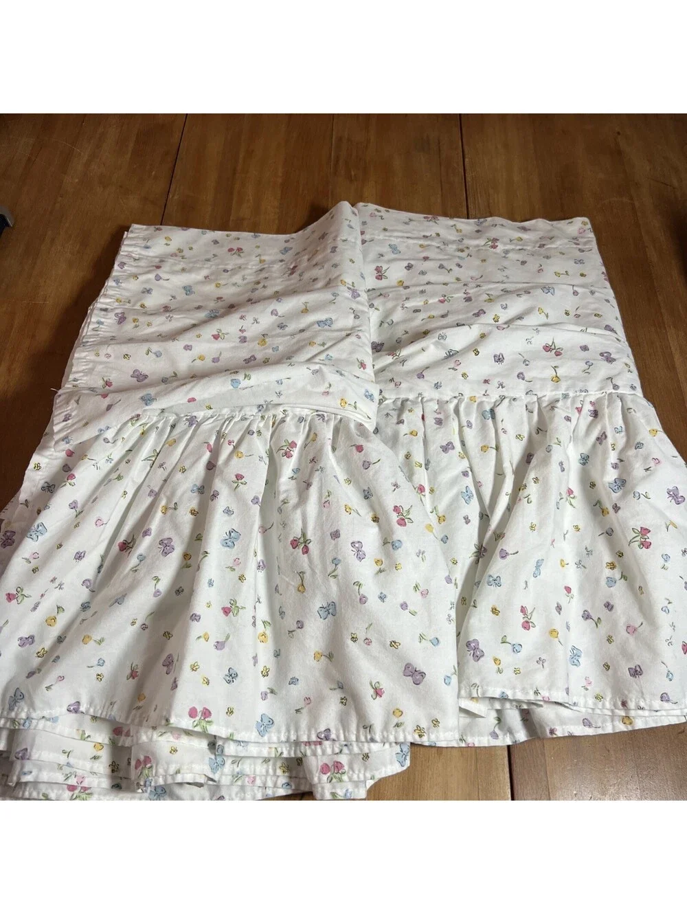 Vintage Classic Pooh Valance Curtains, Set Of 2 - 79”